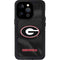 University of Georgia Black Jersey iPhone 15 Pro Waterproof Case